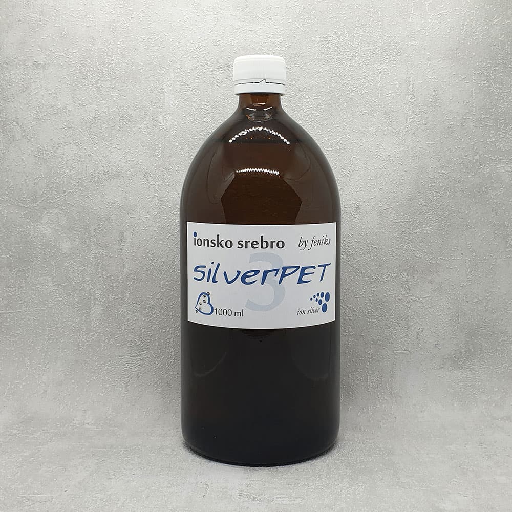 Ionsko srebro SilverPET 1000 ml s razdjelnikom