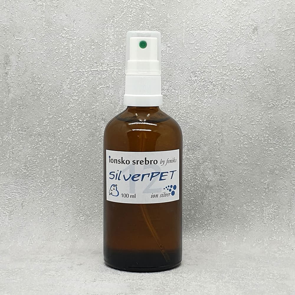 Ionsko srebro SilverPET 100 ml s raspršivačem