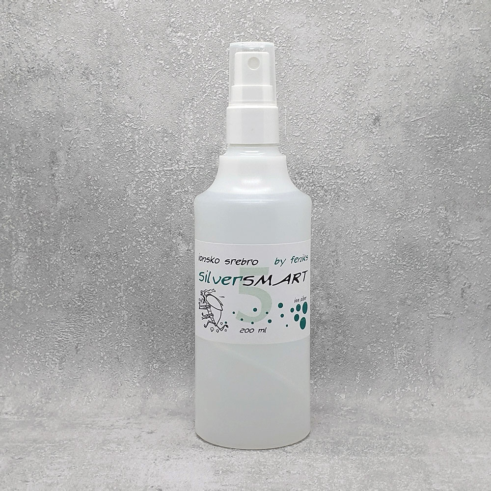 Ionsko srebro SilverSMART 200 ml s raspršivačem