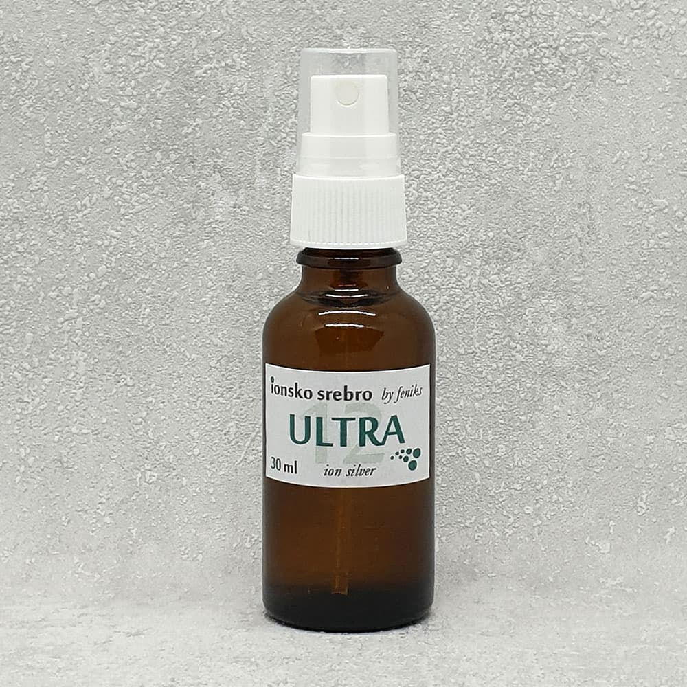 Ionsko srebro ULTRA 20 ml s raspršivačem